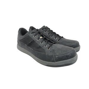 DAKOTA Men's Street Sport Steel Toe Steel Plate Lace-Up Shoe 3812 Black 12M